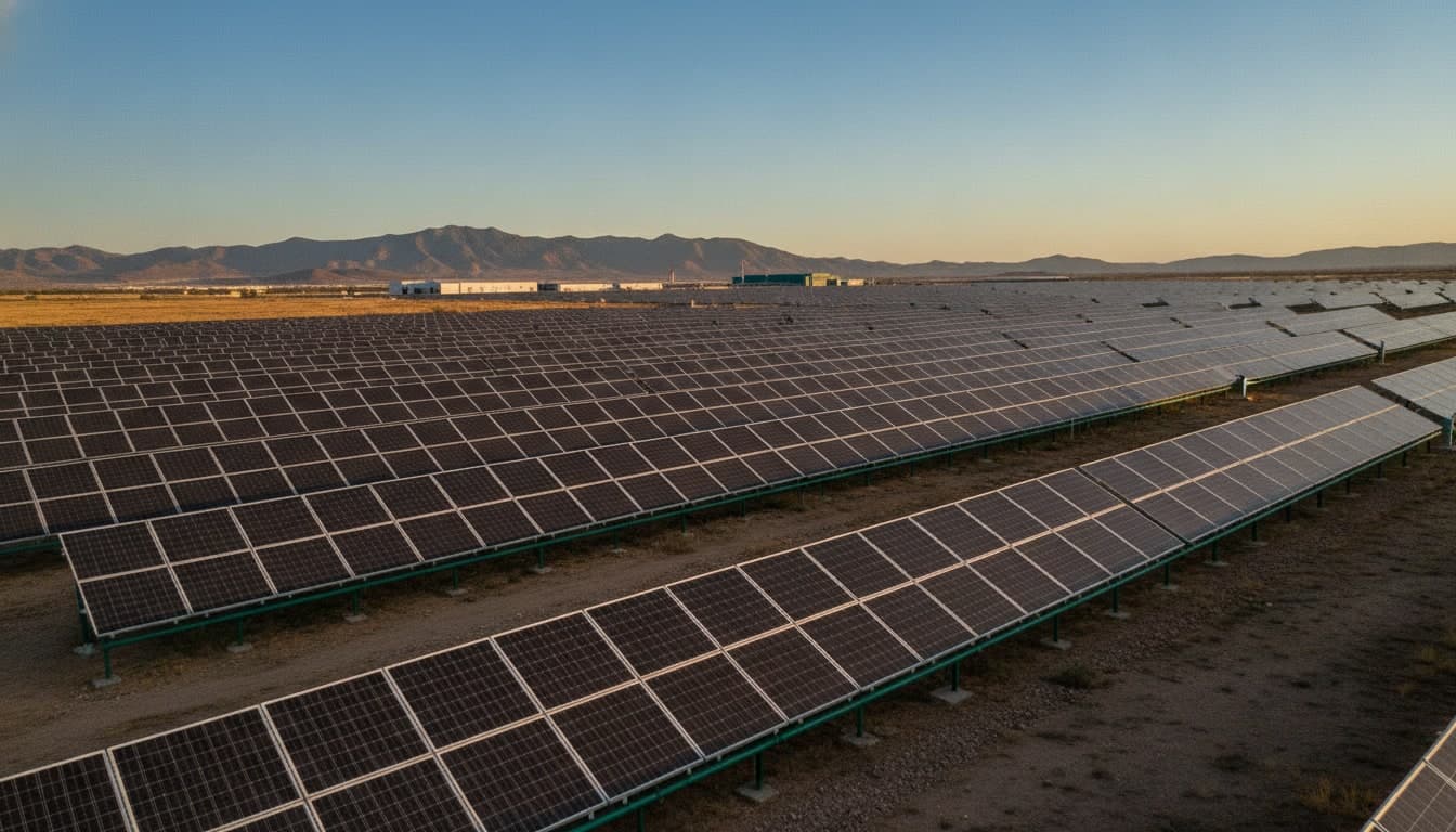 Instalación de paneles solares en Salamanca, Guanajuato